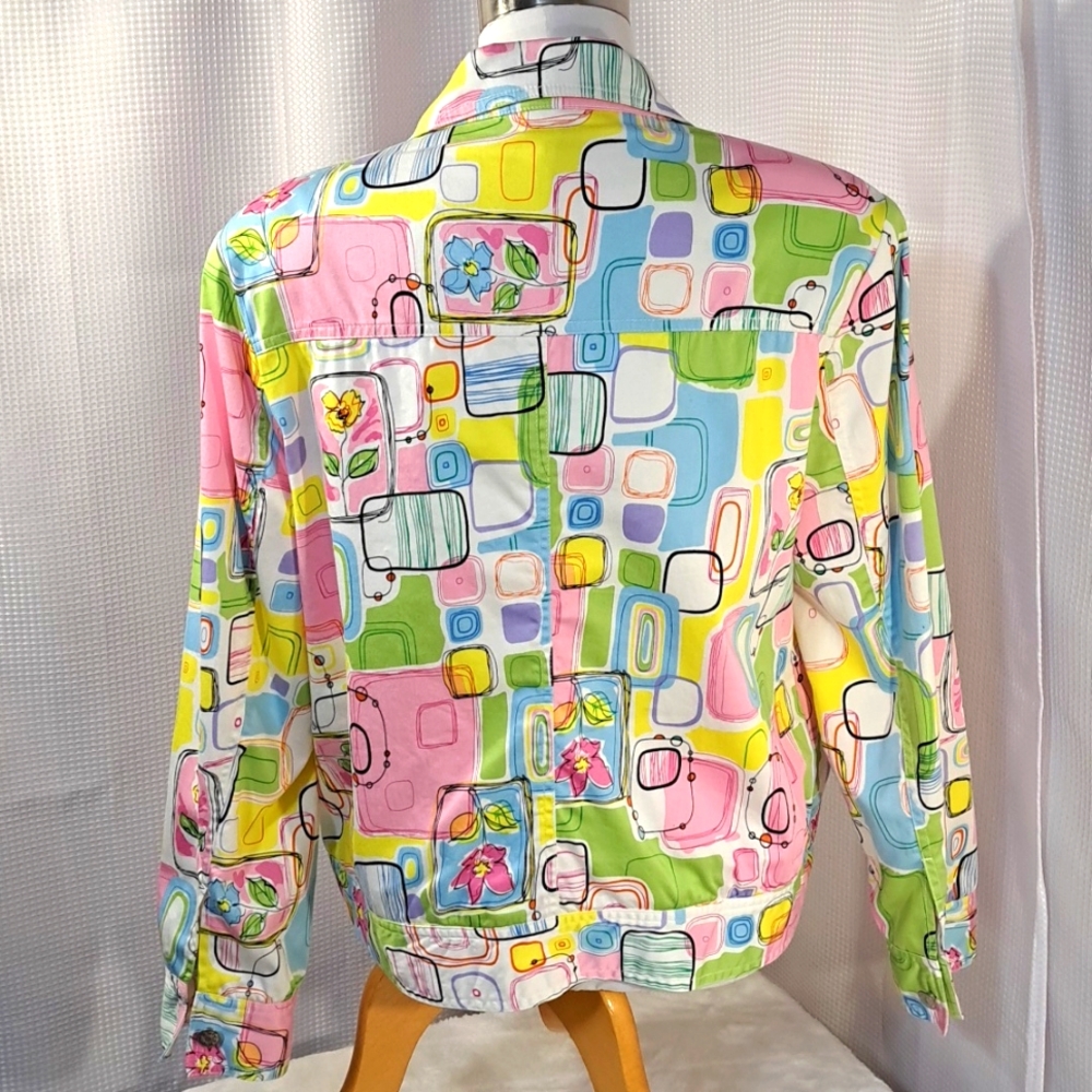 Jordan Woman's Button-Down Sequin Jacket - image 2